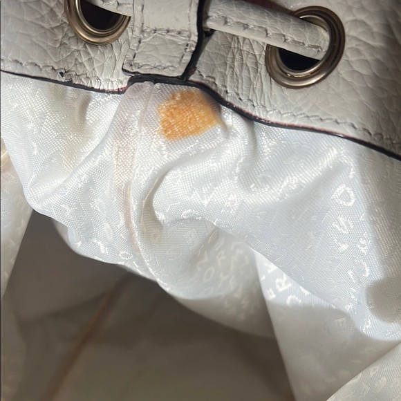 Kate Spade White Leather Backpack - Picture 8 of 11